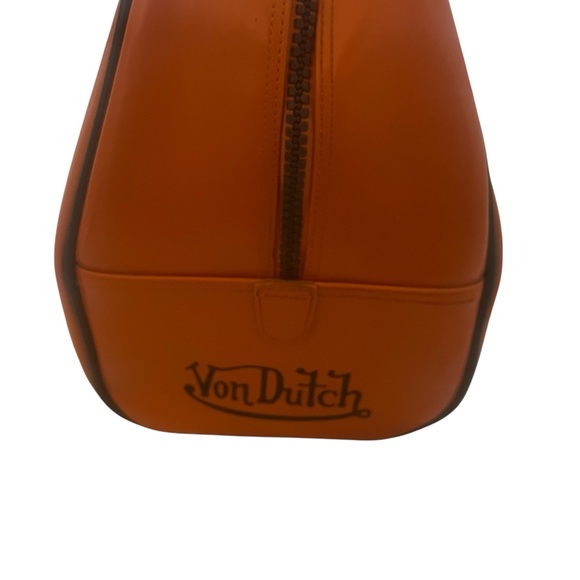Von Dutch Bold Orange Travel Bag - Picture 5 of 9